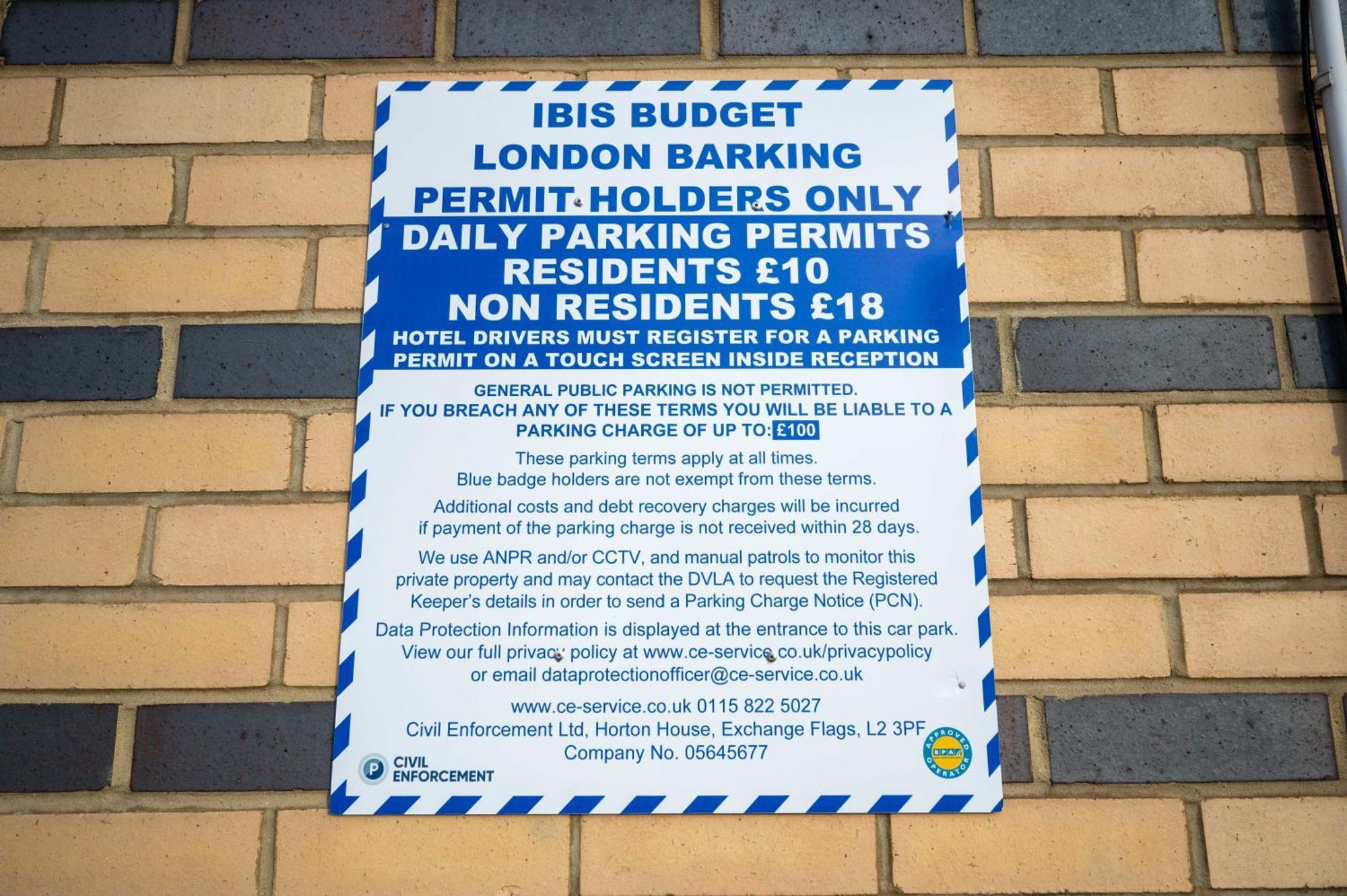 ibis budget London Barking Barking  Eksteriør bilde